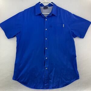 Columbia PFG Men's Slack Tide Camp Shirt Blue Size M